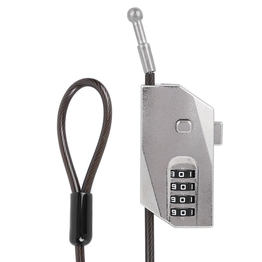 Security Lock Retractable Wire Rope Password Padlock for Luggage Baby Carriage Bicycle