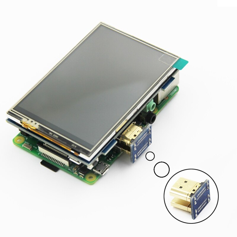 3.5 Inch Lcd Hdmi Druk Sn Display Tft Lcd-scherm Module 480X320 Voor Raspberry Pi 4B Raspberry Pi 3 Model/B +