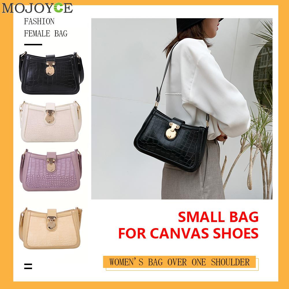Lederen Crossbody Messenger Handtassen Vrouwen Pure Kleur Casual Hobo Schoudertassen Jeugd Dames Kleine Vierkante Tas