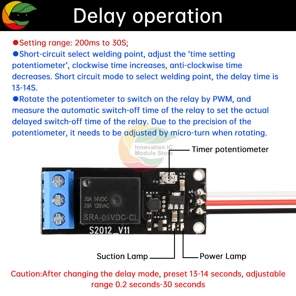 PWM Elektronische Schakelaar Relais 5-18V Model Vliegtuig Auto Model Boot Model Afstandsbediening Antenne Lichtregeling kan Worden Ingesteld Vertraging