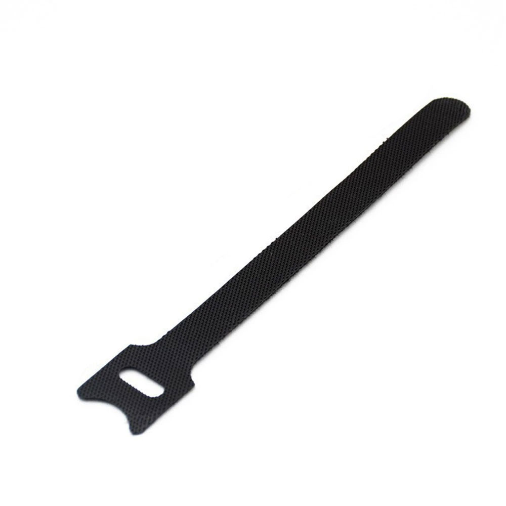 10/30/50Pcs Releasable Cable Organizer Ties Mouse Earphones Wire Management Nylon Cable Ties Reusable Loop Hoop Tape Straps Tie: Brown / 10cm