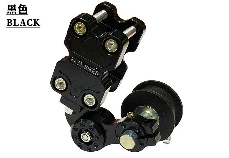 Motorcycle Chain Adjuster Black Red Automatic Regulator Chain Tensioner Aluminum Alloy For Most Motorcycle
