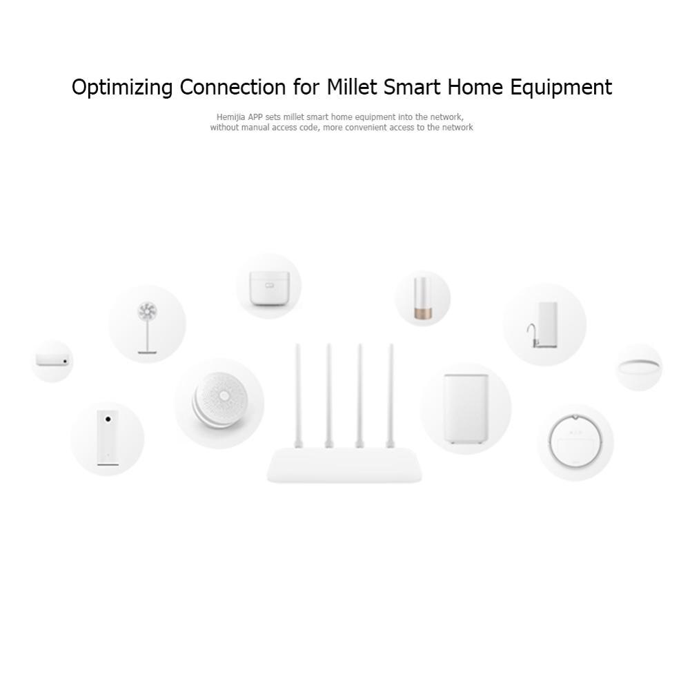 Xiaomi Mi router WiFi 3G 128MB Rom + 256MB pamięci Baran 4-antena podwójnej rdzeń 2.4G/5GHz domu router obsługuje Mi Wifi APP zdalne