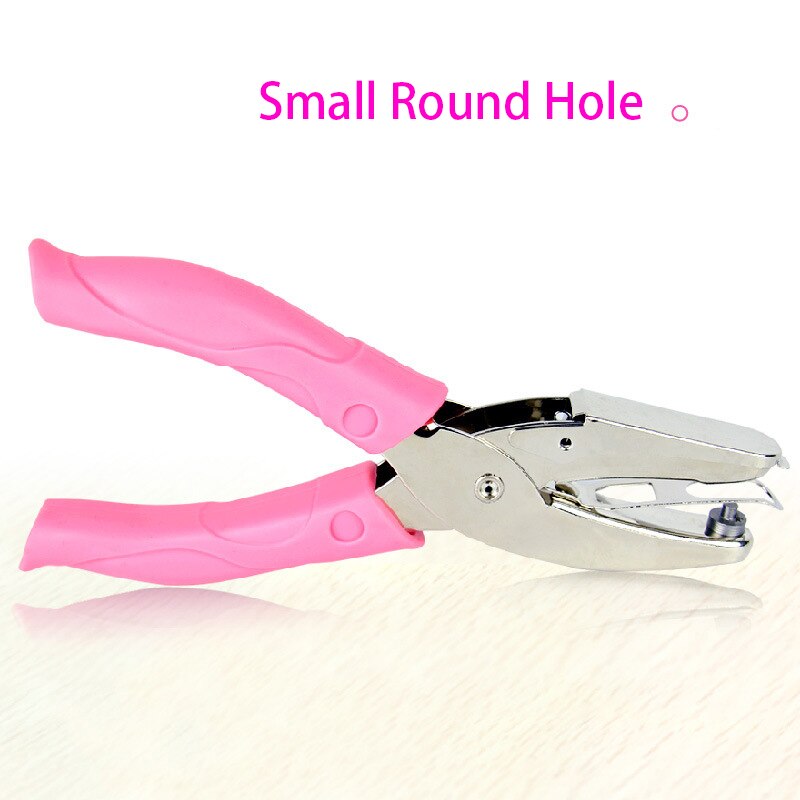 DIY Cute Circle Star Heart Hole Punch Scrapbook Paper Puncher Kawaii Single Hole Punches Craft Shape Cutter Perforator: 3