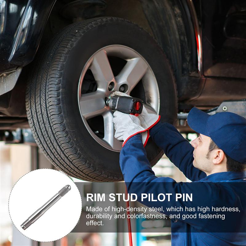 1pc Stainless Steel Wheel Alignment Pin Wheel Hanger Rim Stud Pilot Pin