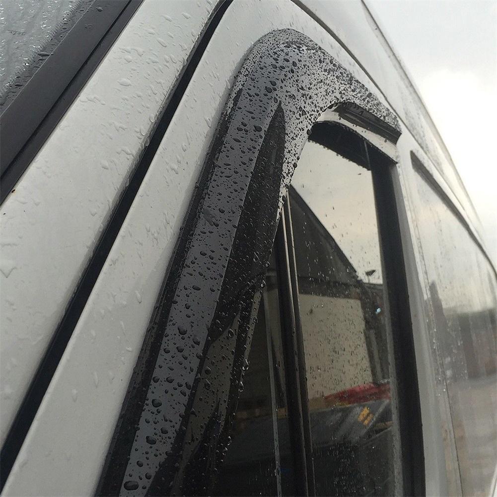 2Pcs/Set Car Window Deflector Trim Side Shades Air/Rain for Guards Weatherstrip Wind Rain Deflector Set For VW T5/T6 2003