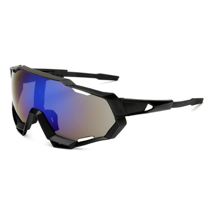 Men Women Cycling Glasses Mountain Bike Sunglasses UV400 Road Sport Bicycle glasses Riding Eyewear riding glasses protection: Red