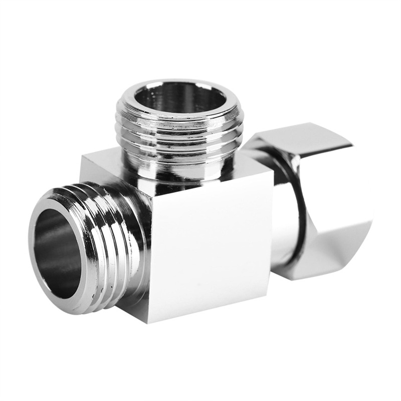 Lohner-cartuchos para grifo de baño, adaptador de válvula de 3 vías T de para cabezal de ducha de bidé, desviador de agua de latón