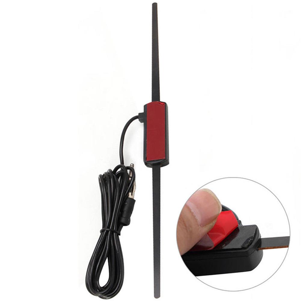 Windshield Car AM FM Radio Antenna Signal Amplifier Booster 12V Universal Antena