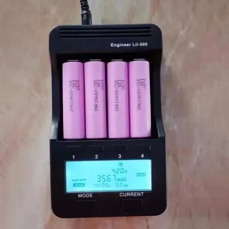 18650 35E 3500mAh 20Adischarge 3.7V INR18650-35E 18650 li-ion 3.7V batterij oplaadbare batterij + DIY nicke