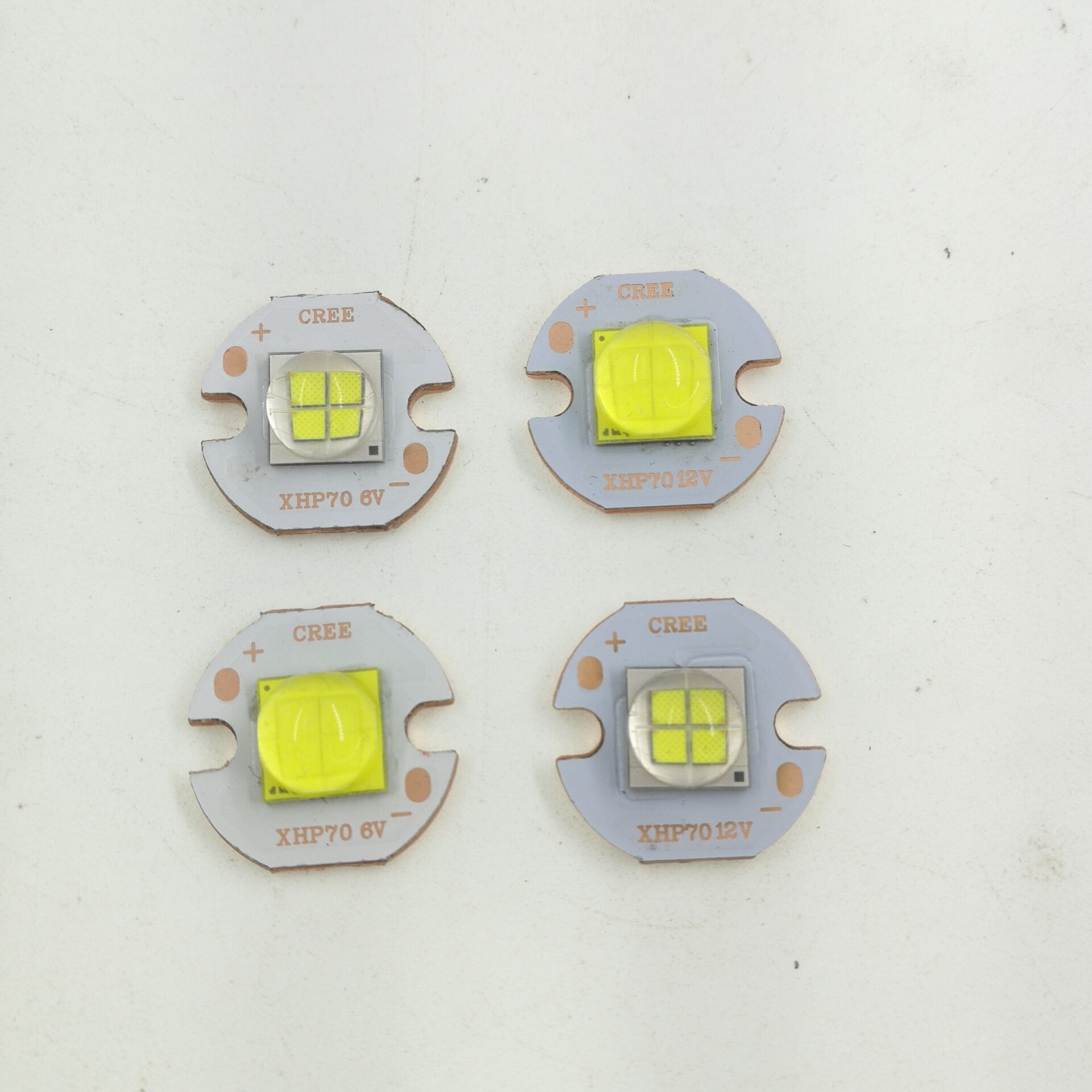 Epileds 7070 20W 12V 6V Led Vervangen Cree Mkr XHP70 XHP50 Led Emitter Koel Wit 6500K led Chip Light Met 20 Mm Koperen Pcb