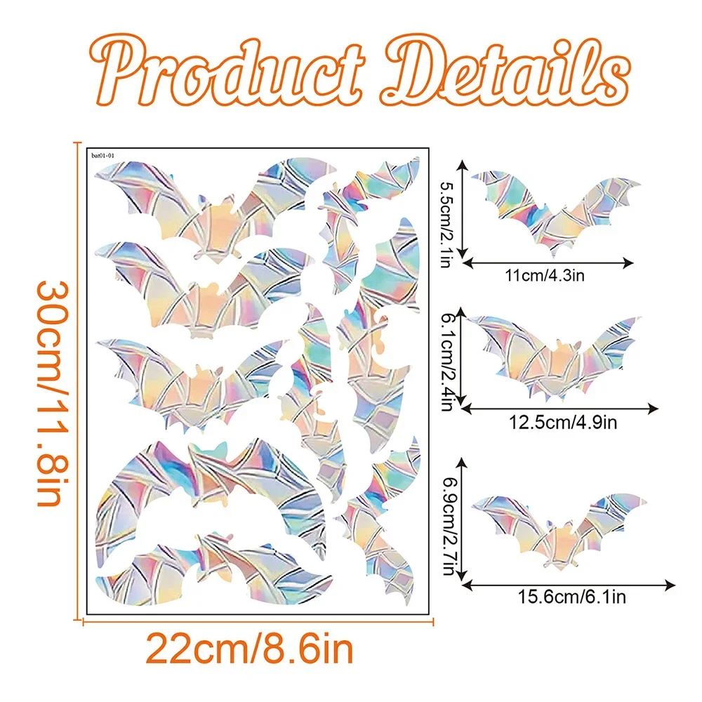 Sunshine Catcher Colorful Window Stickers Rainbow Prism Butterfly Electrostatic Glass Stickers PVC Anti-collision Window Sticker: Rose
