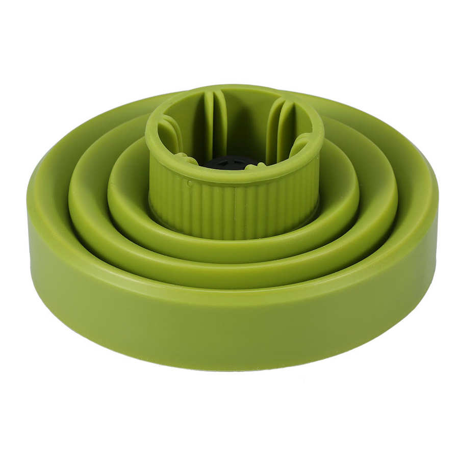 Universal hårkrøll diffuser cover diffuser disk hårtørrer krølletørring blæser hårkrøller styling værktøj tilbehør: Grøn