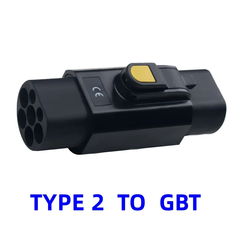 Typ 2 zu GBT Adapter 32a 7.2/22kw EV Ladegerät Adapter Typ2 zu GBT China Standard Elektro fahrzeug Konverter für chinesische Auto: Default Title