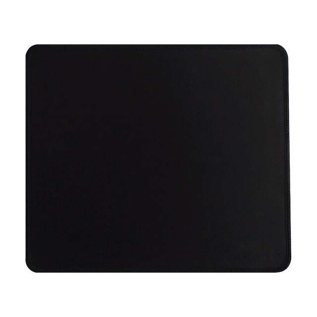 DZLST Mouse Pad Universal Black Square Gaming Slim Mouse Pad Mat Muismat 24*20cm For Laptop Computer PC Gamer Dota CS: Default Title