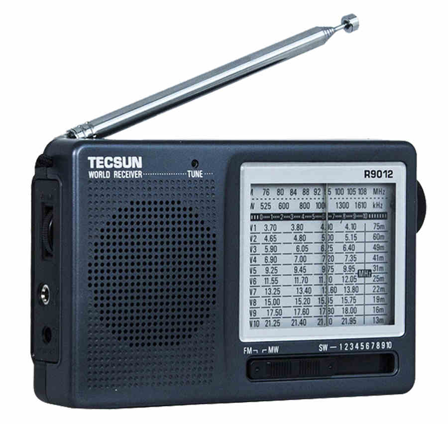 TECSUN R-9012 FM/AM/SW 12 Bands Portable Pocket style High Sensitivity Radio Receiver