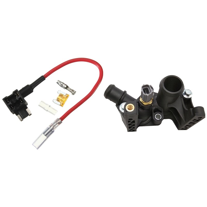 1 Pcs Power Cut - Off Power Cut - Off Mini Cut - Out Splitter ATM &amp; 1 Pcs Cooling System Thermostat Housing: Default Title