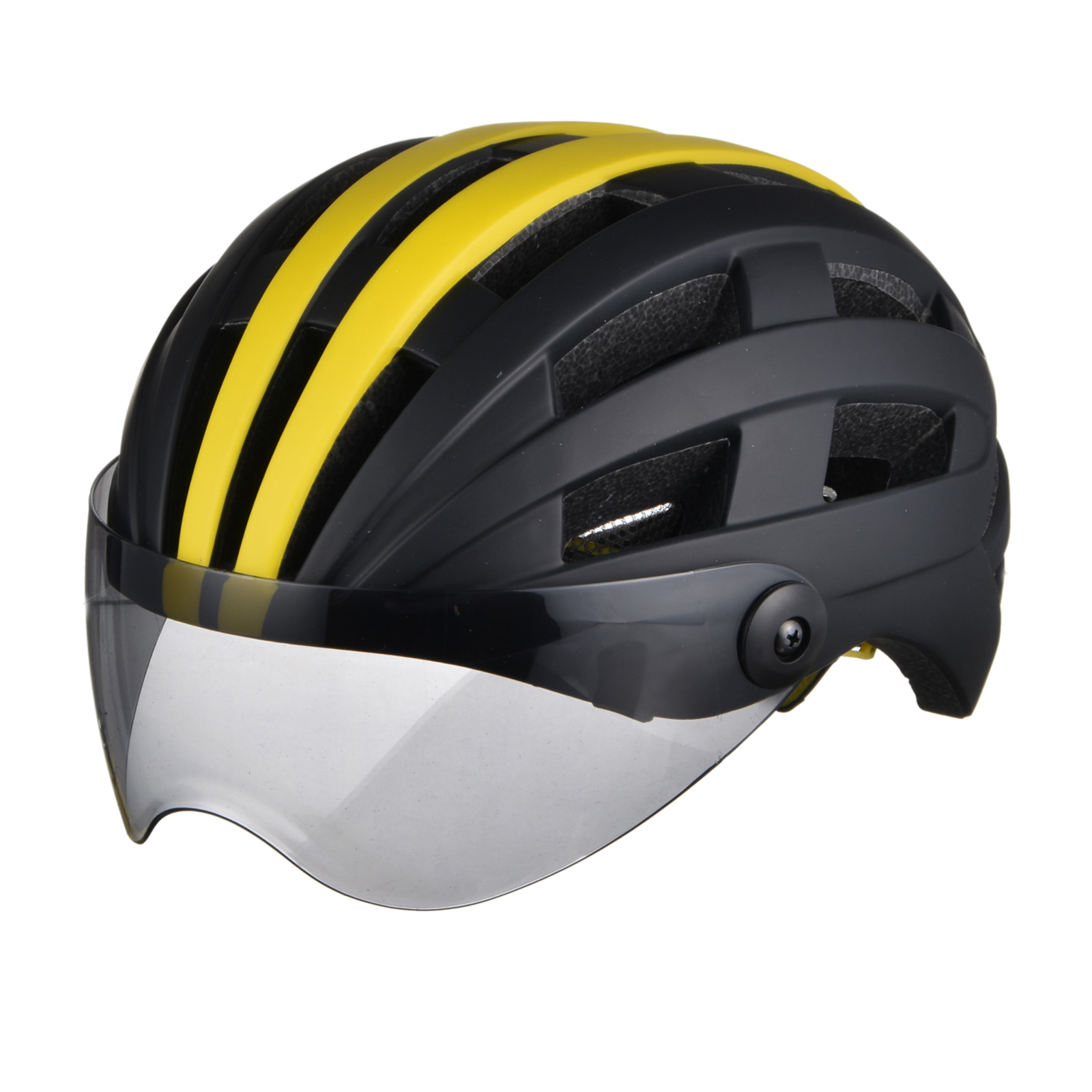 Casque de cyclisme pour hommes et femmes, avec lunettes, protection de tête de vélo, vtt