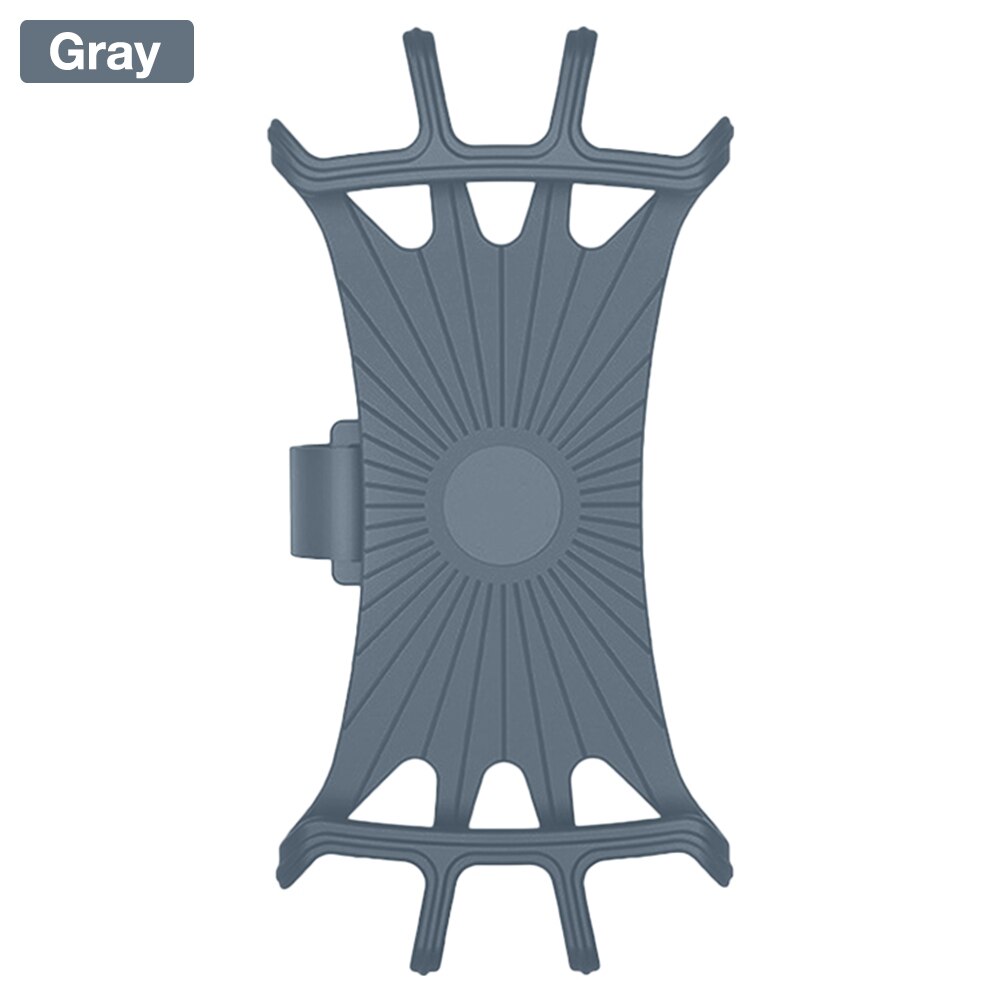 自転車電話ホルダーユニバーサルオートバイ、自転車、携帯携帯電話スタンドハンドルclipgpsマウントホルダーiphoneサムスンブラケット: Gray
