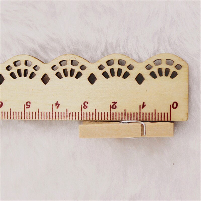 50Pcs Mini Wooden Natural Pegs Pack Of Small Favour Wedding Party Natural Clip
