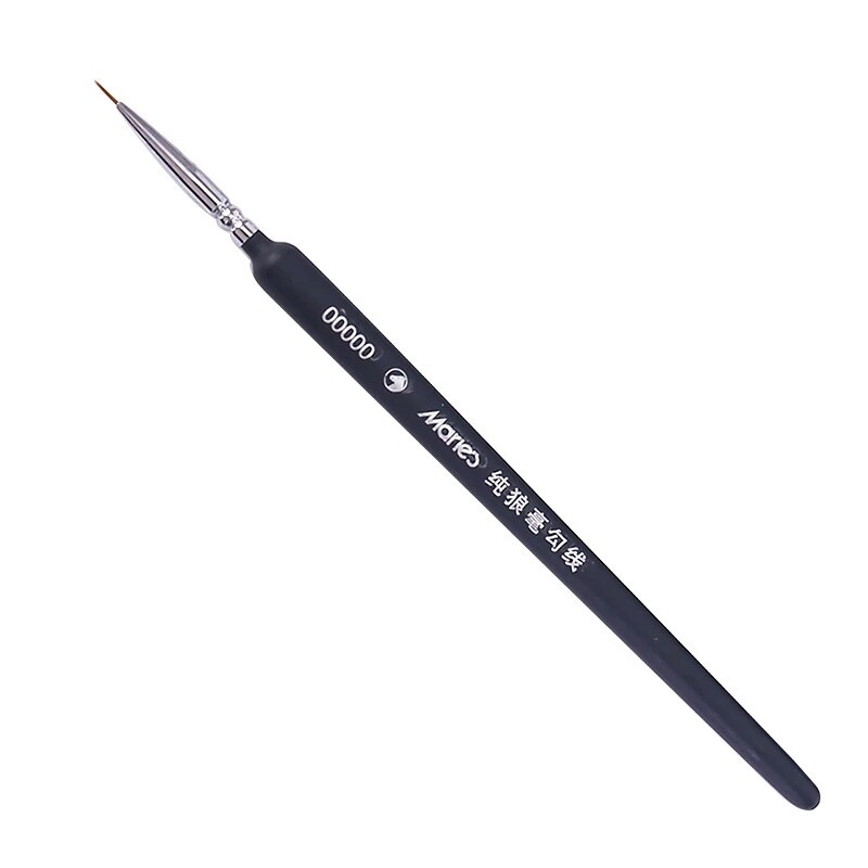Kunst Modell Farbe Nylon Haar Acryl Öl Aquarell Zeichnung Kunst Liefert Schwarz Malerei Handwerk Künstler Pinsel Set