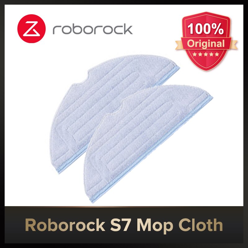 Original roborock  s7 moppeklude , s7 tilbehør reservedele , 100%  original roborock tilbehørsstøtte