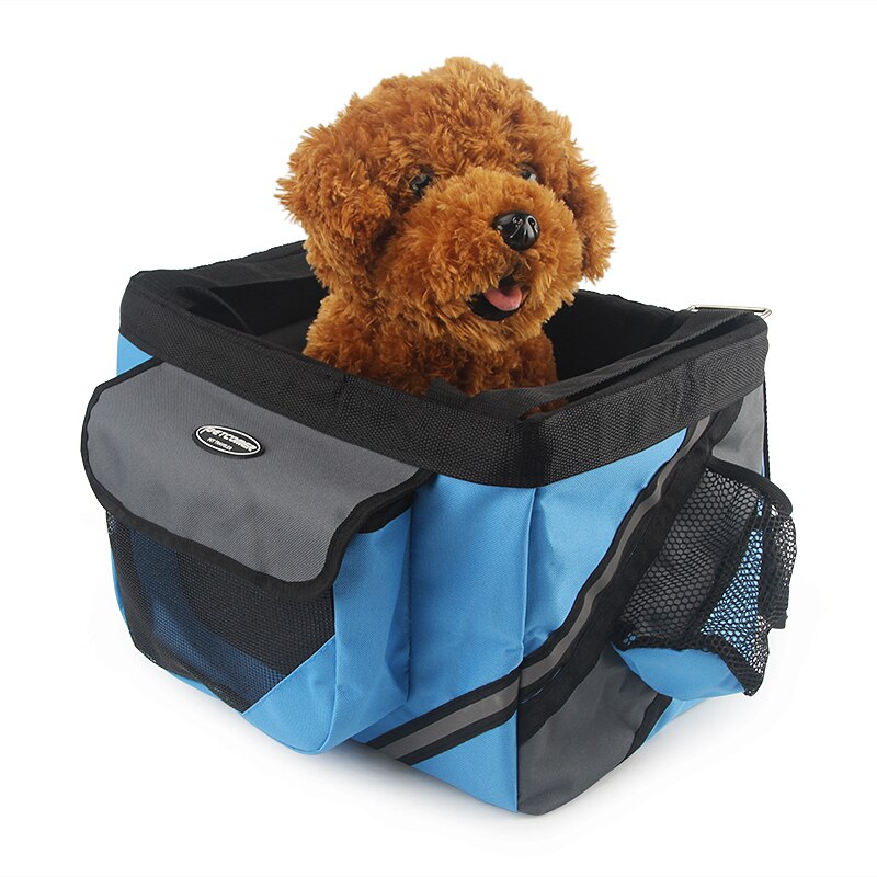 Kjæledyr sykkelholder bag valp hund reise sykkelholder sete til liten hund kurv produkter reisetilbehør