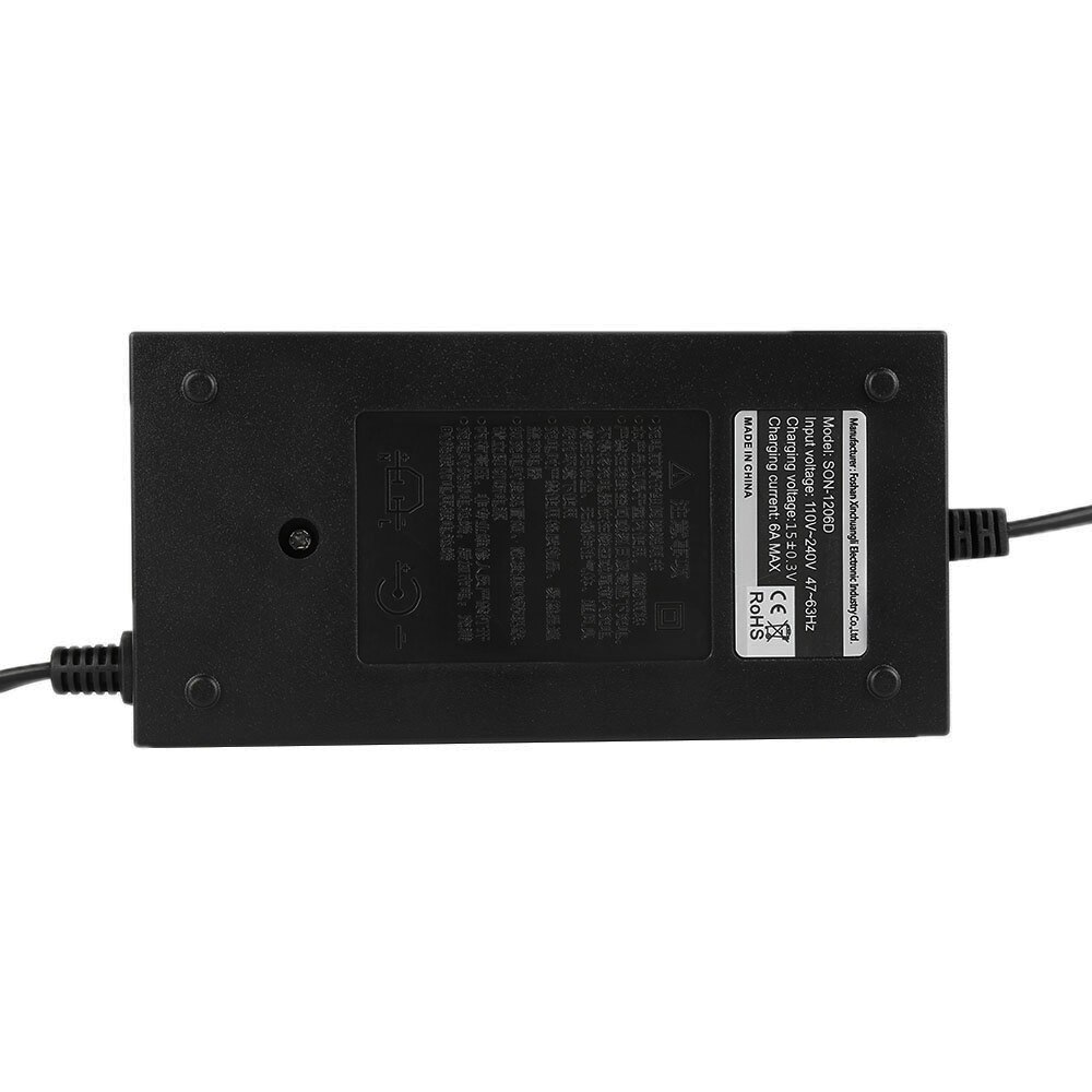 Full Automatic Car Battery Charger EU/US 150V to 240V To 12V 6A Intelligent Fast Power Charging Wet Dry Lead Acid Digital LCD