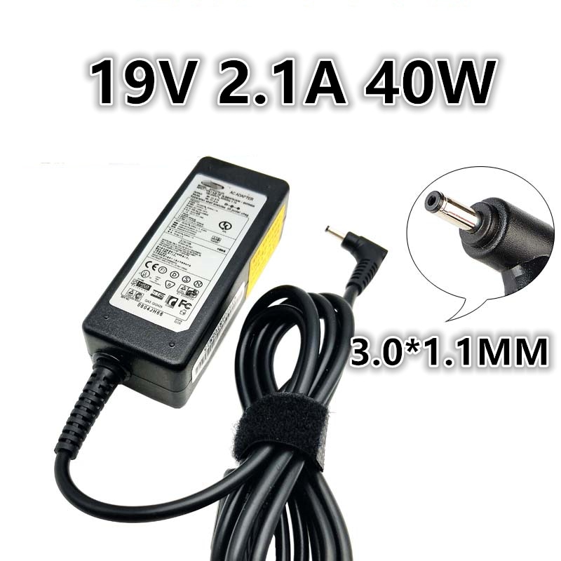 19v 2.1a 40w universal-netzadapter-ladegerät für samsung  a13-040 n 2a cpa 09-002a ad -4019p/ s pa -1400-14/24 notebook-adapter
