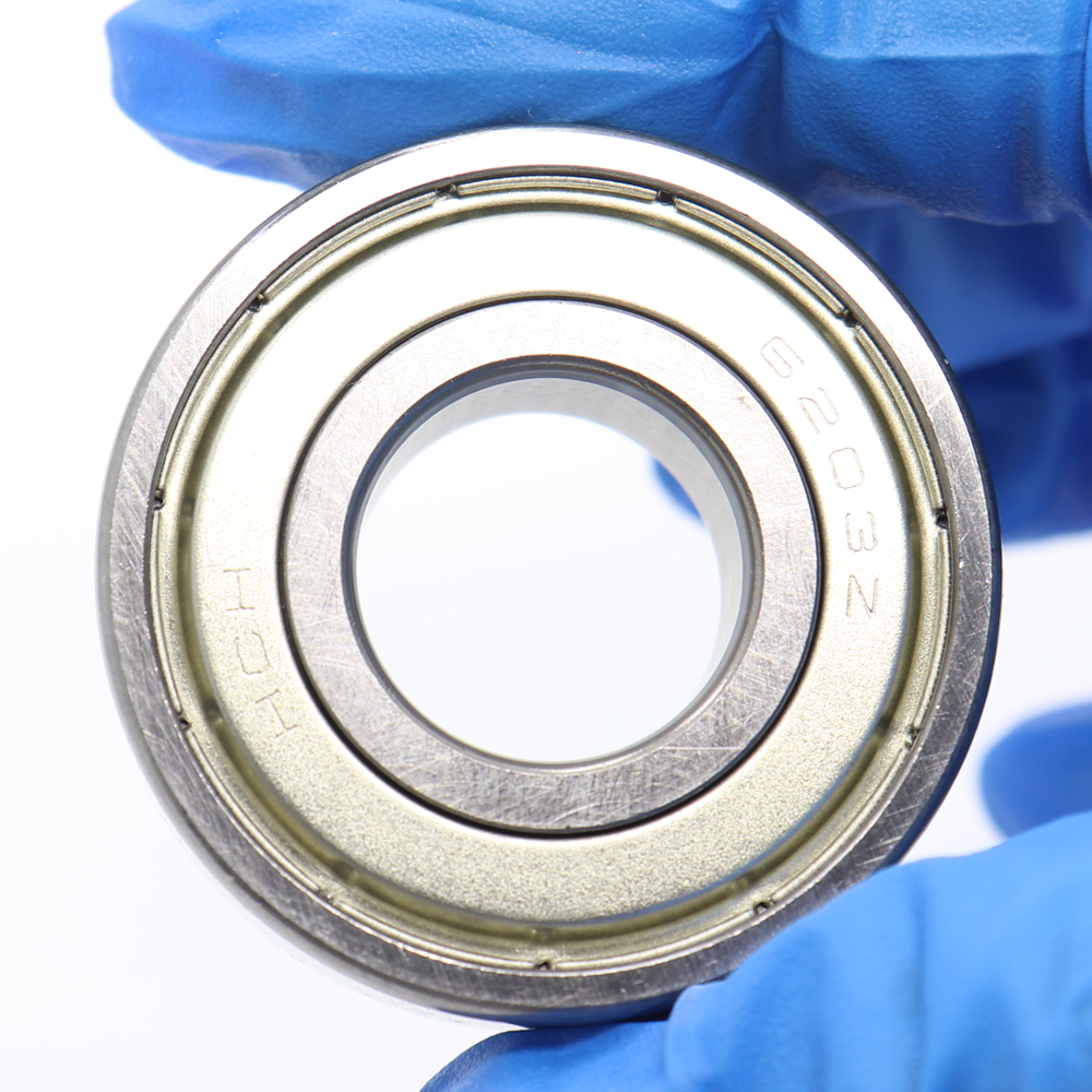 6203ZZ roulement 17*40*12mm ABEC-3 ( 4 pièces) pour machines scies gorge profonde 6203 Z ZZ roulements à billes 6203Z