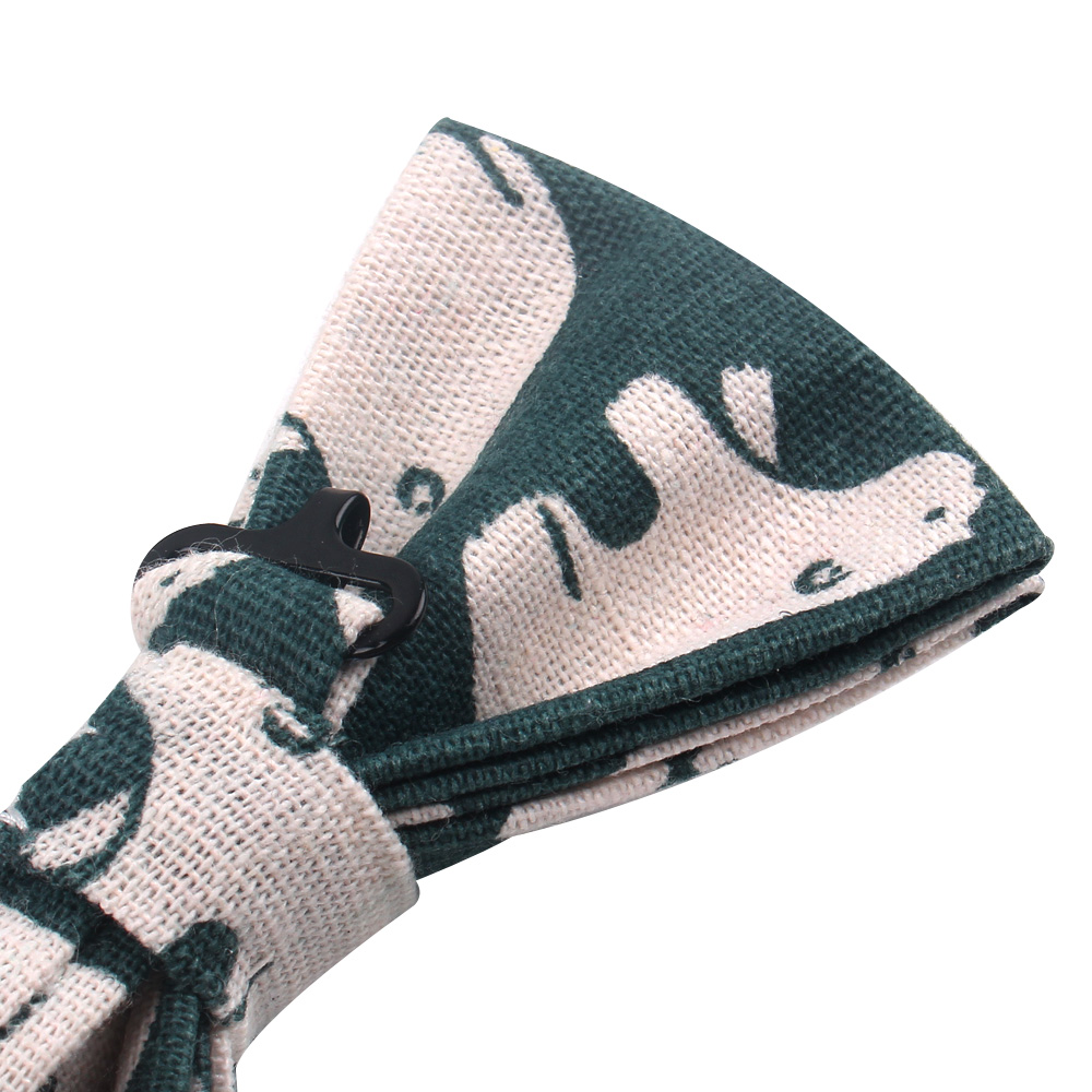 Papillon in lino per matrimonio papillon in cotone da uomo abbigliamento da collo papillon per adulti per uomo donna papillon per papillon modello animale da festa