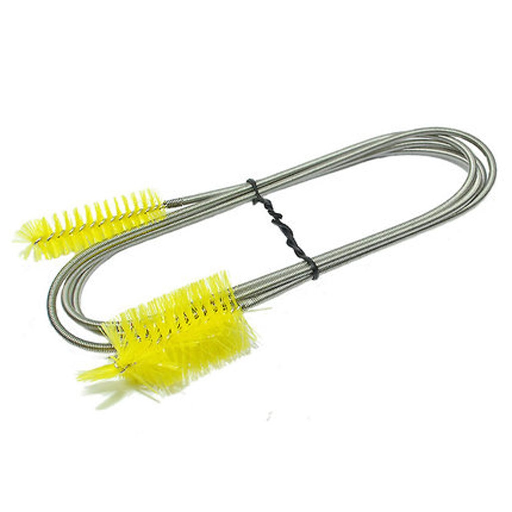 1Pc Rvs Buis Reinigingsborstel Enkele End Flexibele Aquarium Aquarium Filter Pomp Slang Pijp Borstels Cleaning Tools: Default Title