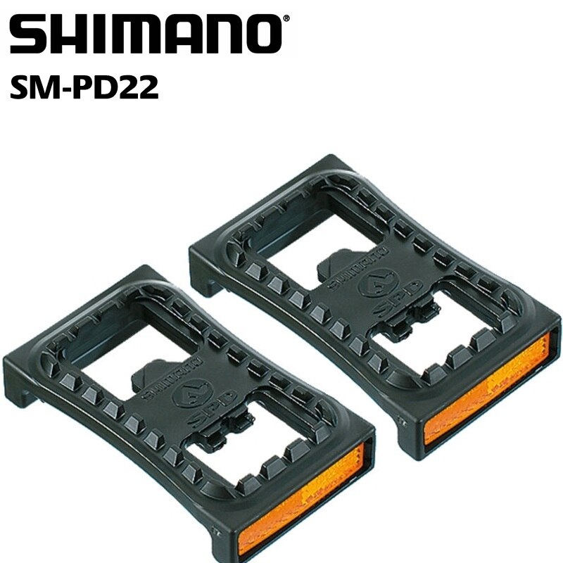 SHIMANO pedal plate for SPD pedals SM-PD22 65g Compatible with PD-M970, PD-M770, PD-M959, PD-M515, PD-M520, PD-M540 and PD-M505