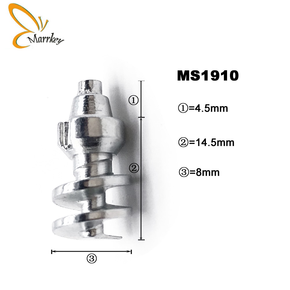 Marrkey MS1910 50 adet Lastik Çiviler/Sivri Lastikler/Buz Vidalı Çıtçıt Kar Zincirleri Büyük ekipmanları Kamyon/Vinç/Ekskavatör/SUV/ARABA