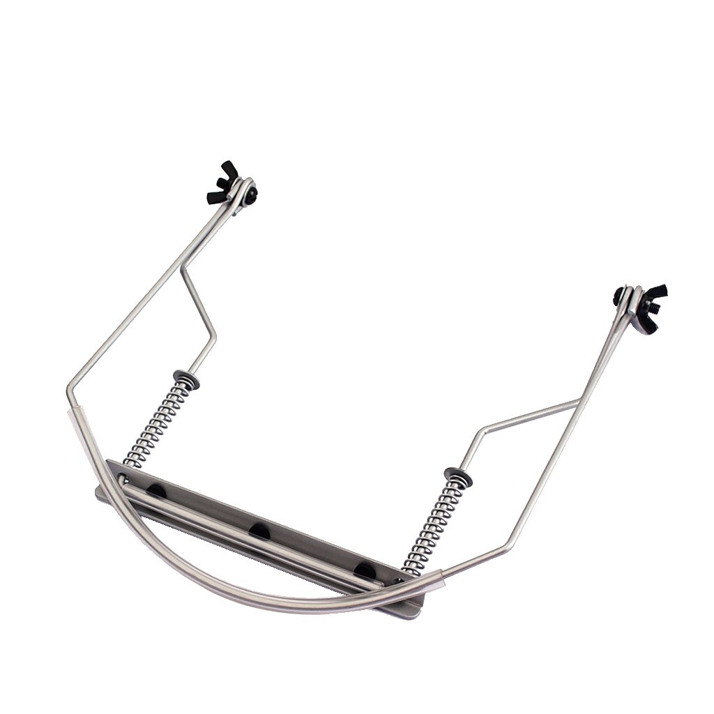 Practical Harmonica Neck Holder Support for 10 Holes Harmonicas Accessory, Chrome