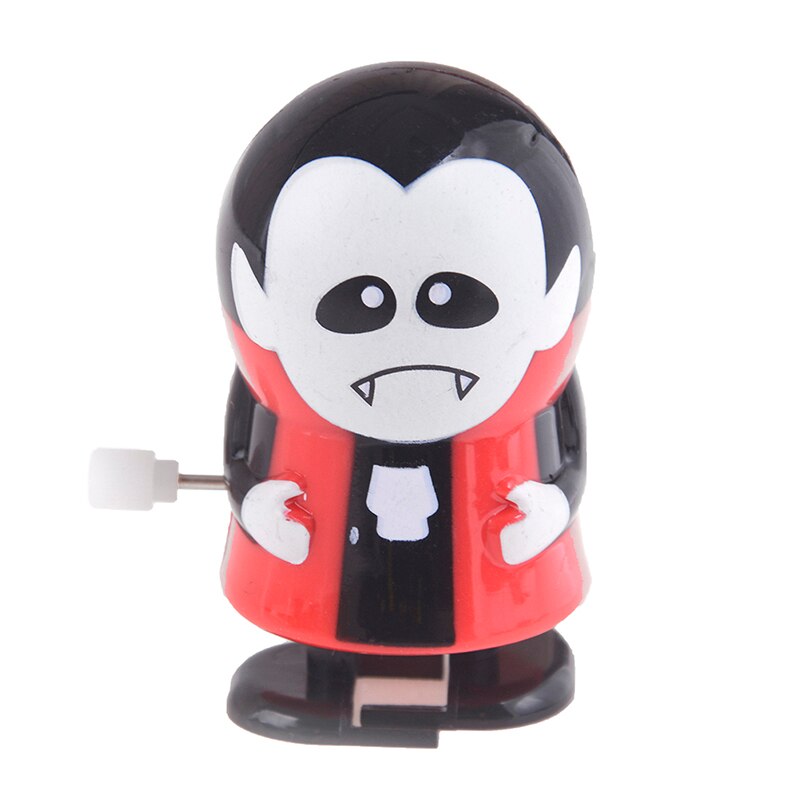 1 pieza mecánico juego educativo broma decoración Halloween reloj salto fantasma juguete 3,6*5,6 cm: C