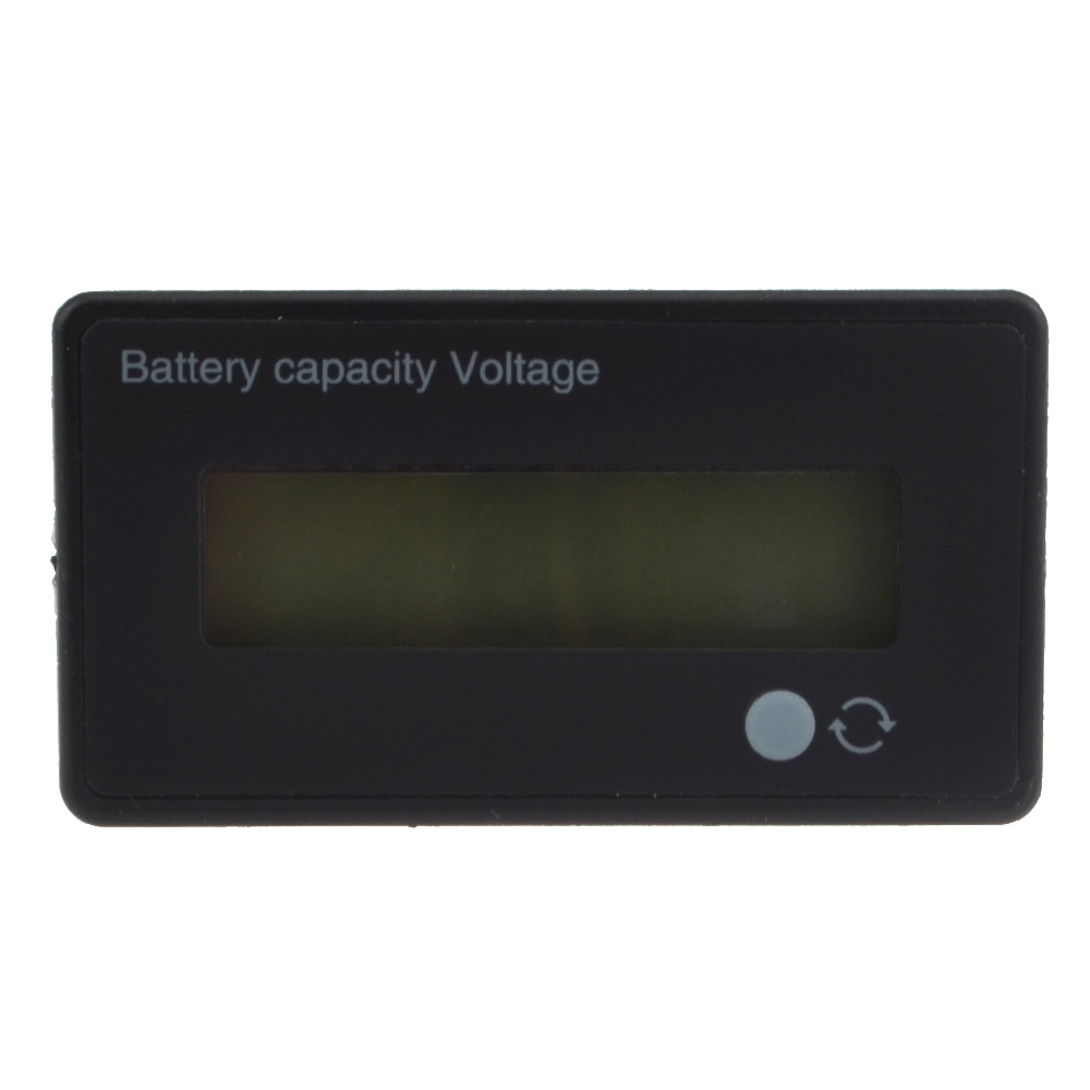 Wskaźnik Pojemności Akumulatora Samochodowego 12V 24V 36V 48V 60V 72V 84V Cyfrowy Woltomierz próbnik Napięcia Miernik