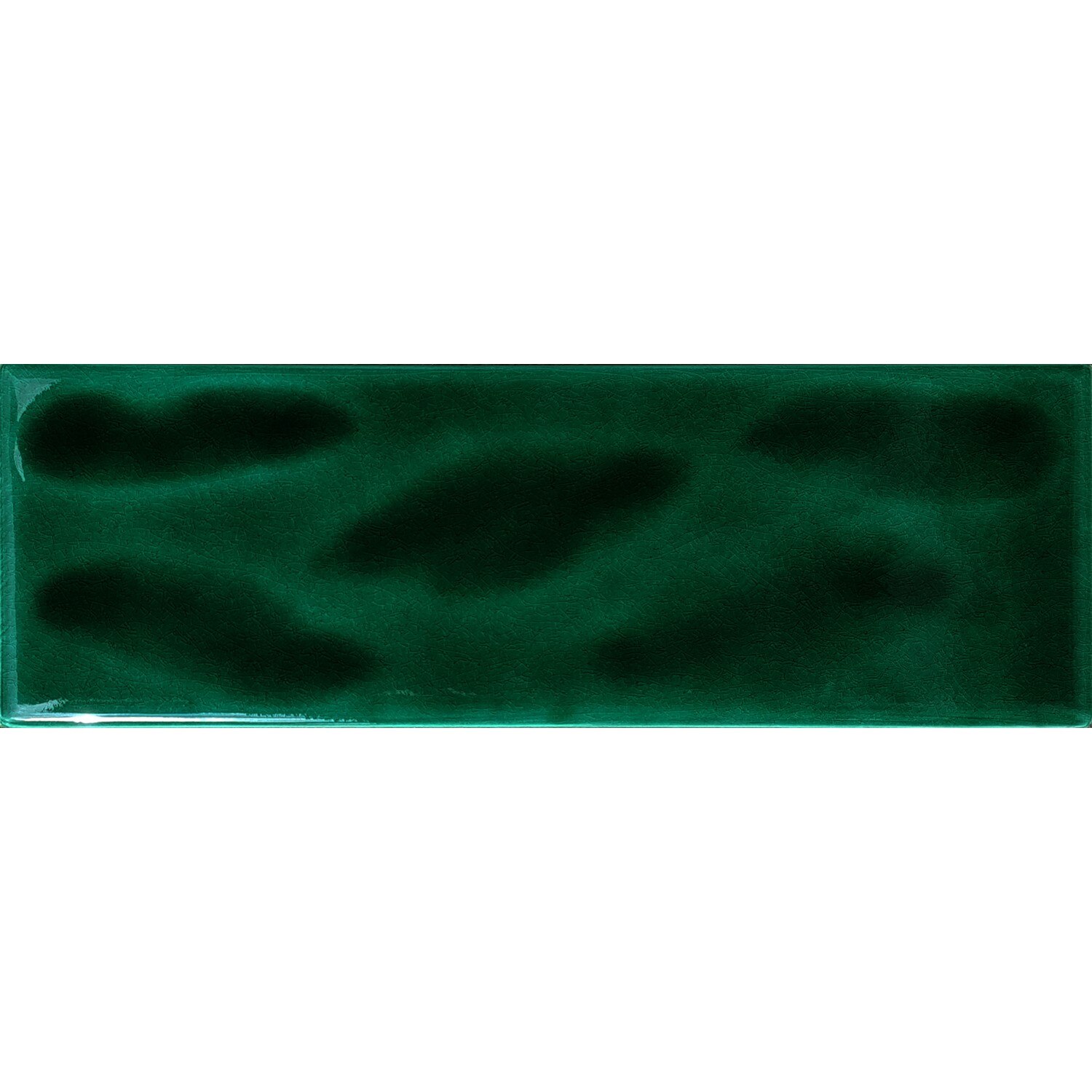 Armada flise 7 x 21 cm skraverede grønne mønstrede fliser keramiske fliser