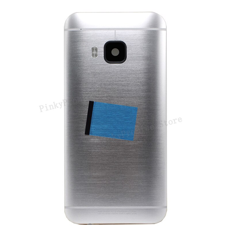 Metal Back Housing Door for HTC One M9 - Replacement Battery Cover with Volume + Power Buttons + Camera Lens