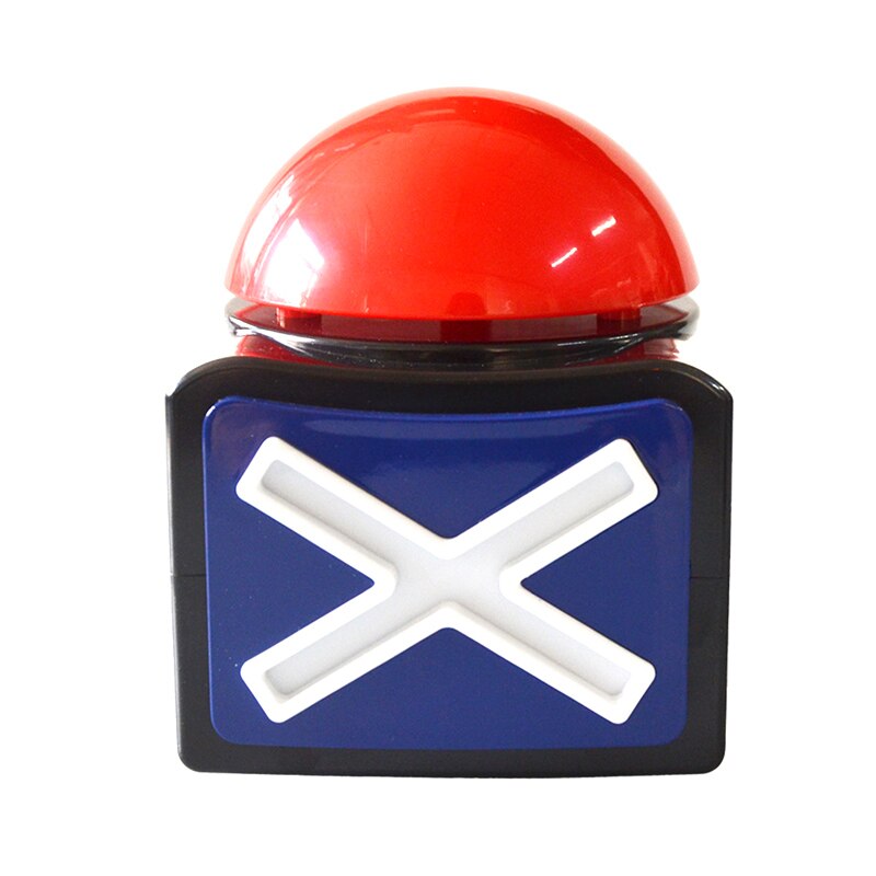 Game Answer Buzzer Alarm Button with Sound Light Trivia Quiz Got Talent @M23