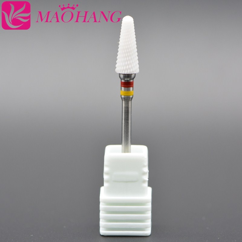 Maohang Pro Keramische Nozzle Nail Boor Cutter Nail File Boren Voor Nail Art Elektrische Manicure Pedicure Machine gereedschap