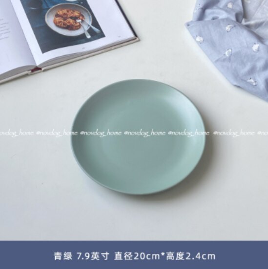 Dessert Serving Plate Decorative Cake Colorful Ceramic Sushi Nordic Plates Cute Snack Borden Servies Kitchen Supplies DE50CP: style 4