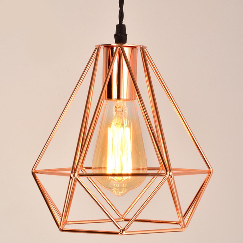 Moderne Industriële Vintage Hanglamp Kooi Ijzeren Art Plafondlamp Lampenkap voor Bar Koffie Huis Slaapkamer Woonkamer