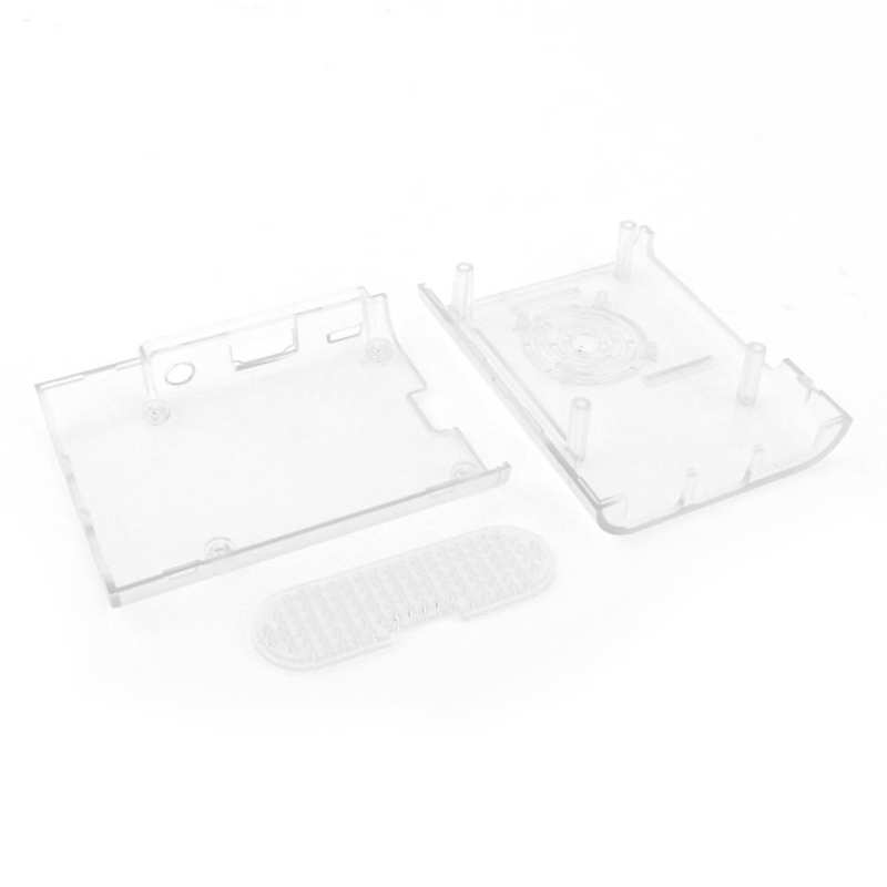 Protective Cover for Raspberry Pi Case Cover ABS Easy Use Single Board Computer Shell 3B/3B+ Enclosure Frosted for Raspberry Pi