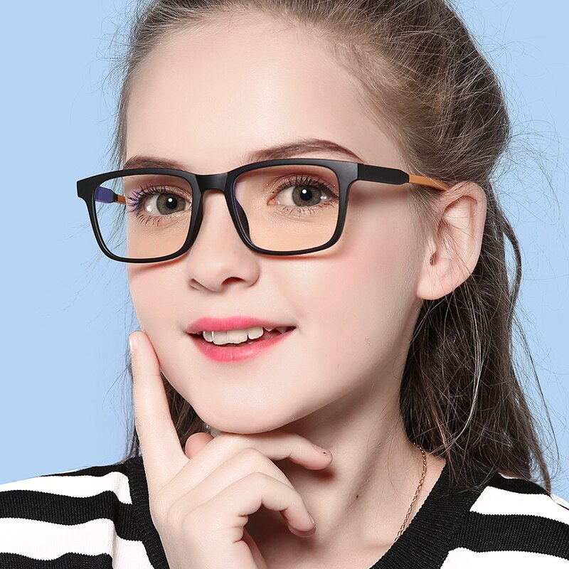 transparent rezept Anti Blaues Licht Gläser Art keine dioptrien blau licht blockieren brille Junge Mädchen bluelight brillen Rahmen