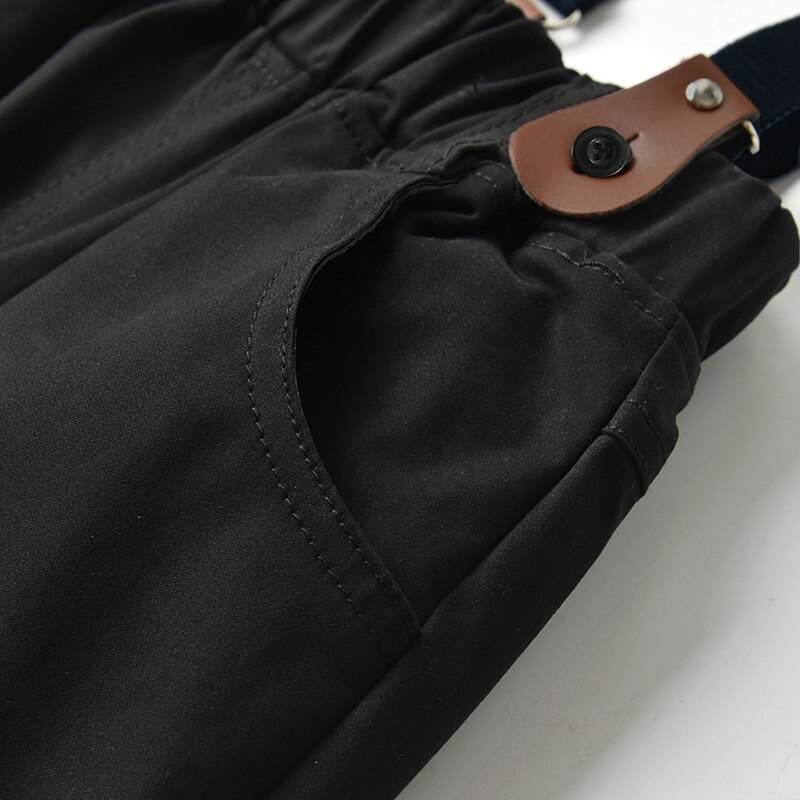 Pantalon en coton noir uni pour garçon | Tendance,