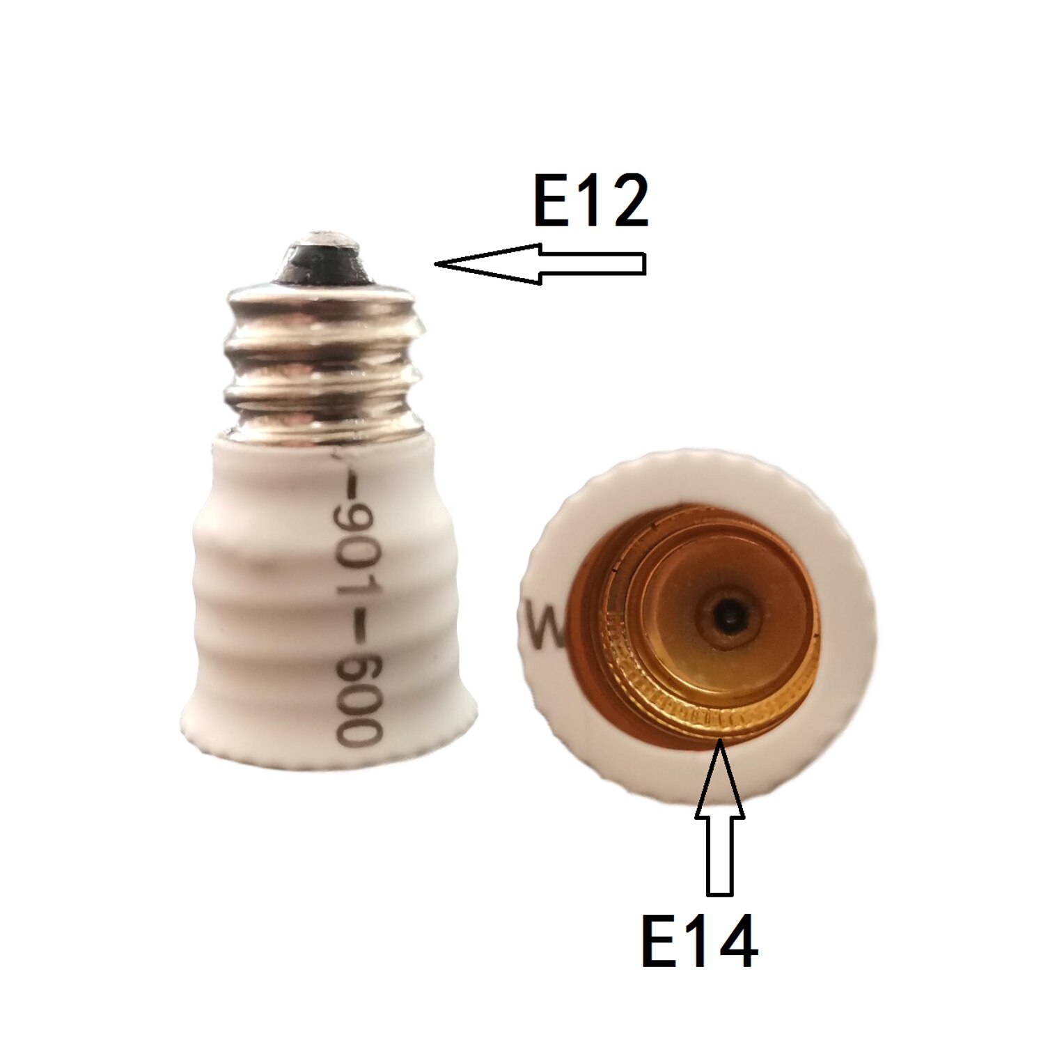 E10 e12 e14 to g9 mr16 e27 lampeholderkonverter 110v 220v adapter til basestik til led-lampe majspære: E12 to e14