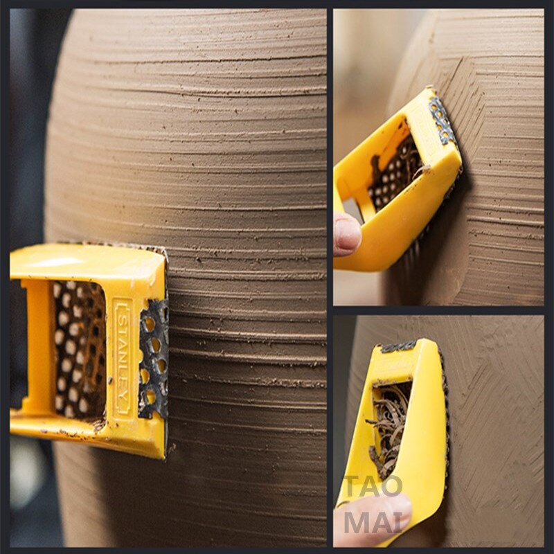 Ceramic File Tool Pottery Rough Plaster Polished Plane Sculpture Texture Rough Surface Clay Trimming Modeling Tool