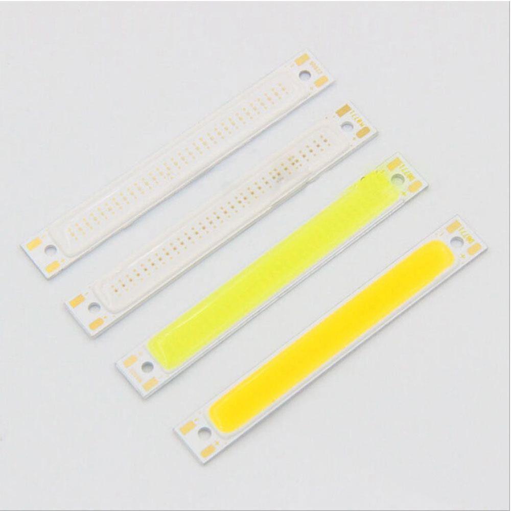 COB Chip luz tira de Panel LED 3W/1W 60x8mm DIY luces de suelo foco LED de fuente de Chip respetuoso del medio ambiente 3V Multicolor