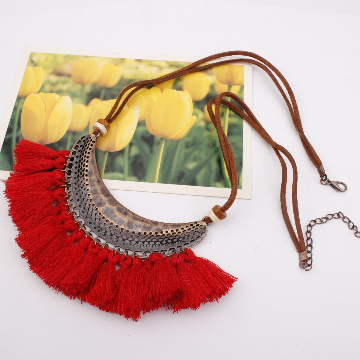 Tassels Ornaments Will Crescent Moon Accessories Posimi Second Tassels Accessories Christmas Party: big red